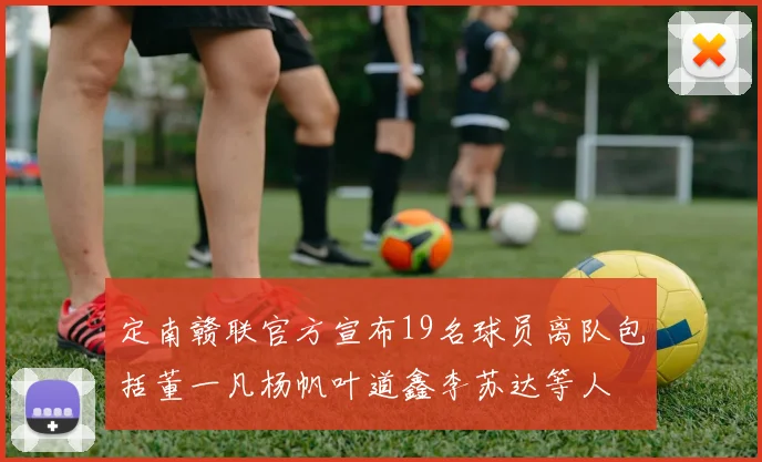 定南赣联官方宣布19名球员离队包括董一凡杨帆叶道鑫李苏达等人